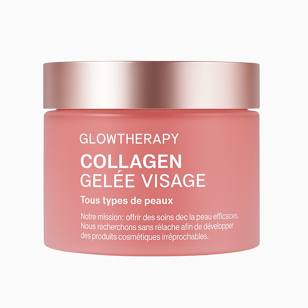 Crème Gelée Collagène | Hydratation First & Fermeté Visage - GLOWTHERAPY