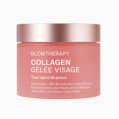 Crème Gelée Collagène | Hydratation First & Fermeté Visage - GLOWTHERAPY