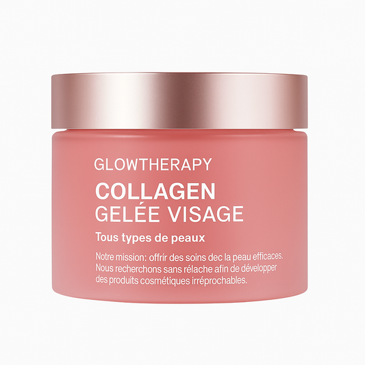 Crème Gelée Collagène | Hydratation First & Fermeté Visage - GLOWTHERAPY