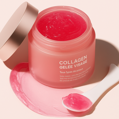 Crème Gelée Collagène | Hydratation First & Fermeté Visage - GLOWTHERAPY